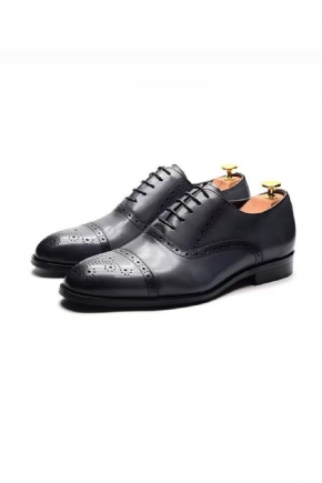 Chaussures Formelles Pour Hommes Habillées Cuir À Lacets Elite Urban