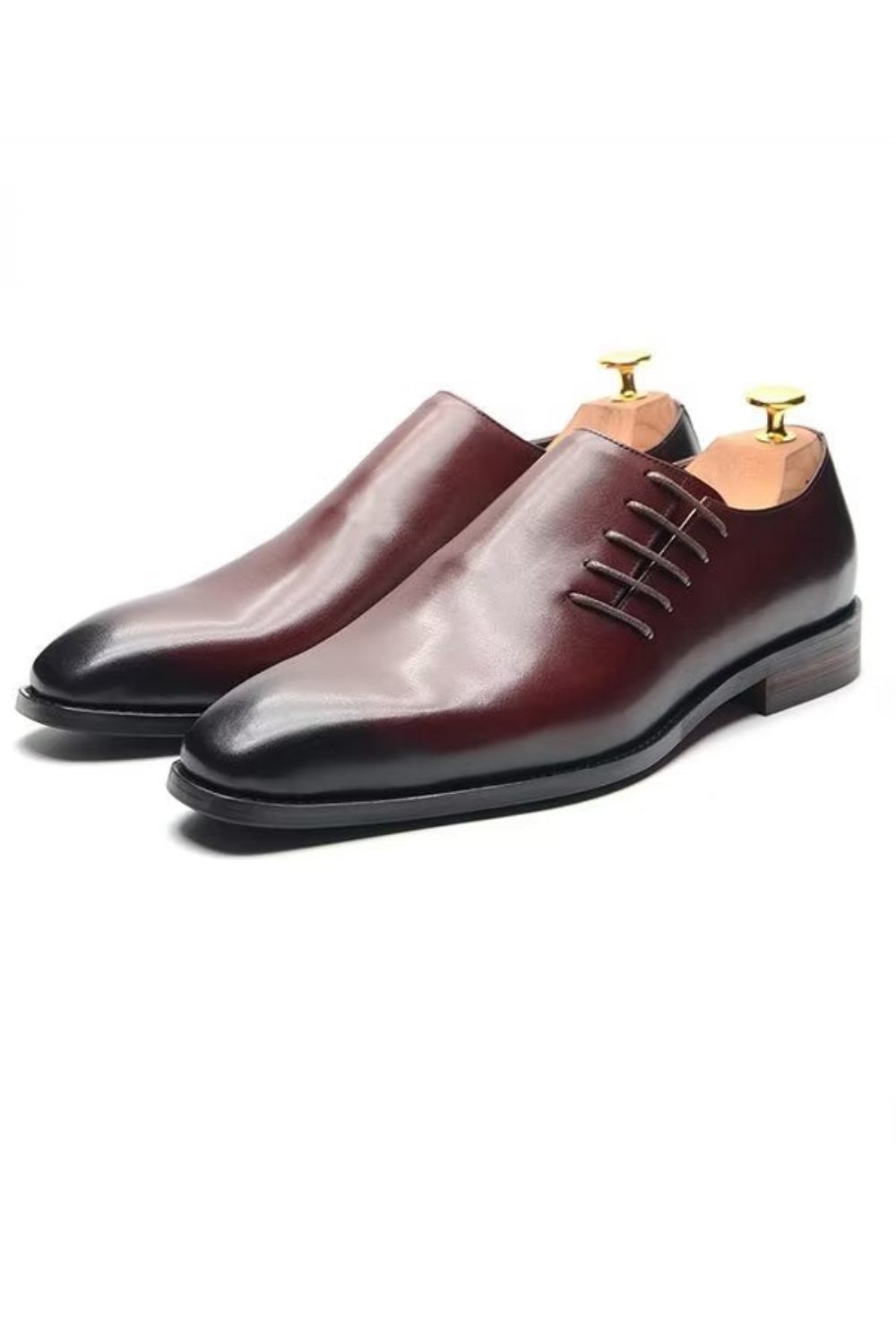 Chaussures Formelles Pour Hommes Habillées Cuir À Lacets Urban Chic