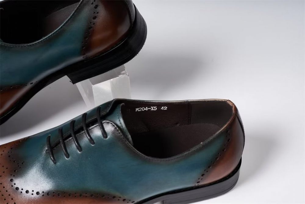 Chaussures Formelles Pour Hommes Habillées Distinguées - Bleu