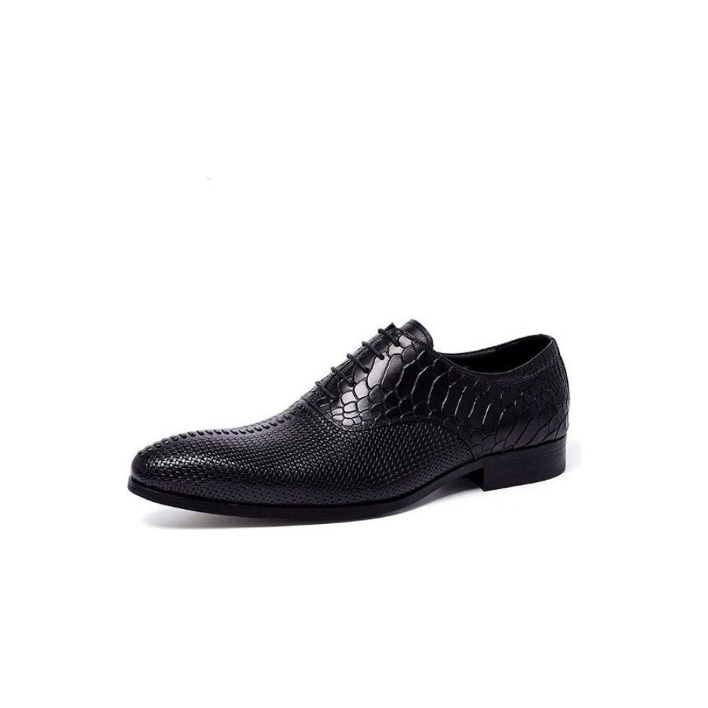 Chaussures Formelles Pour Hommes Habillées Luxe Opulentes À Bout Pointu