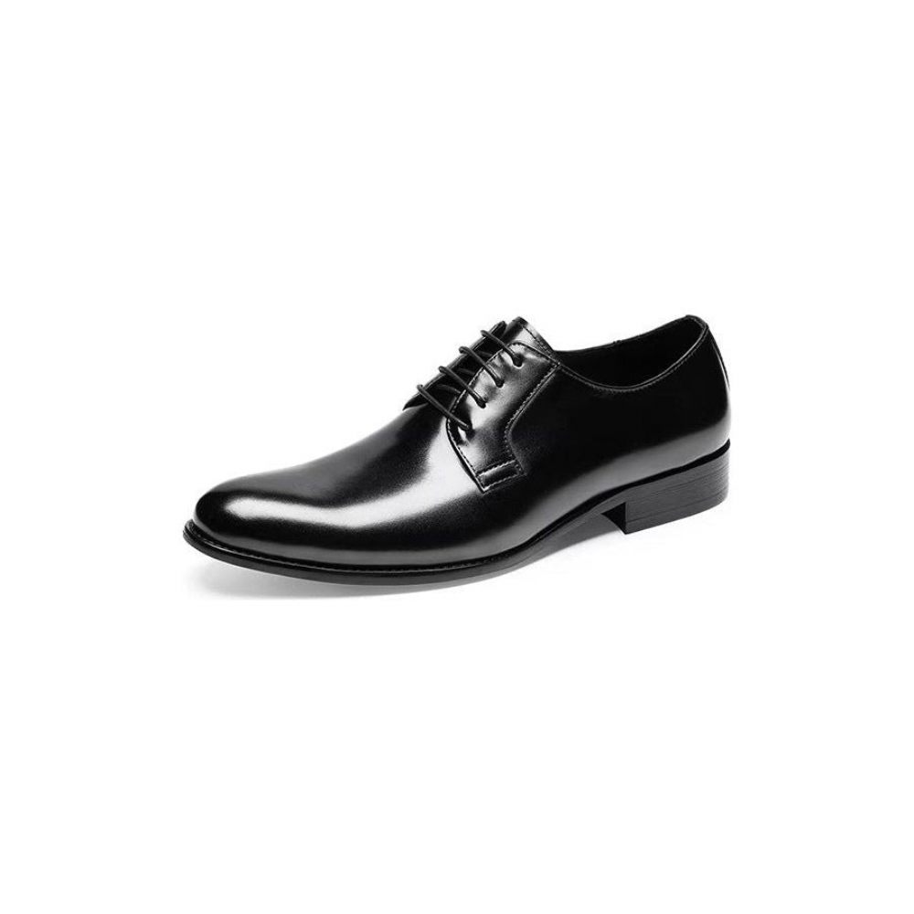 Chaussures Formelles Pour Hommes Habillées À Motif Exquis - Noir