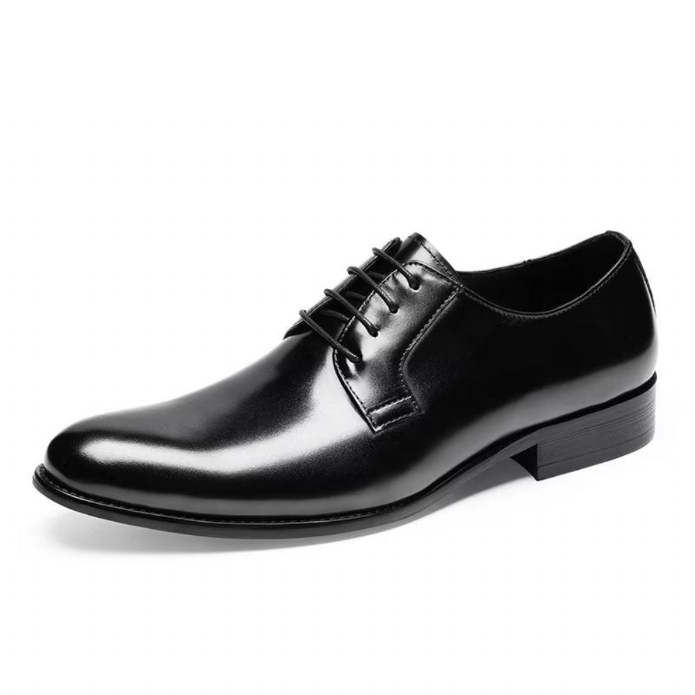 Chaussures Formelles Pour Hommes Habillées À Motif Exquis - Noir