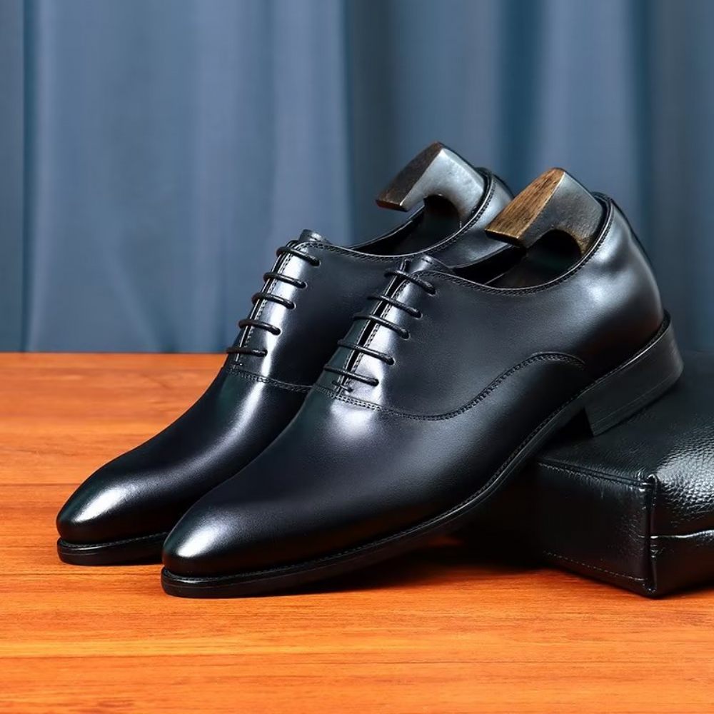 Chaussures Formelles Pour Hommes Habillées Oxford Chics - Noir