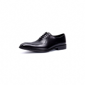 Chaussures Formelles Pour Hommes Habillées Oxford Cuir Véritable