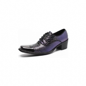 Chaussures Formelles Pour Hommes Habillées Oxford Cuir Véritable Croctex Luxe