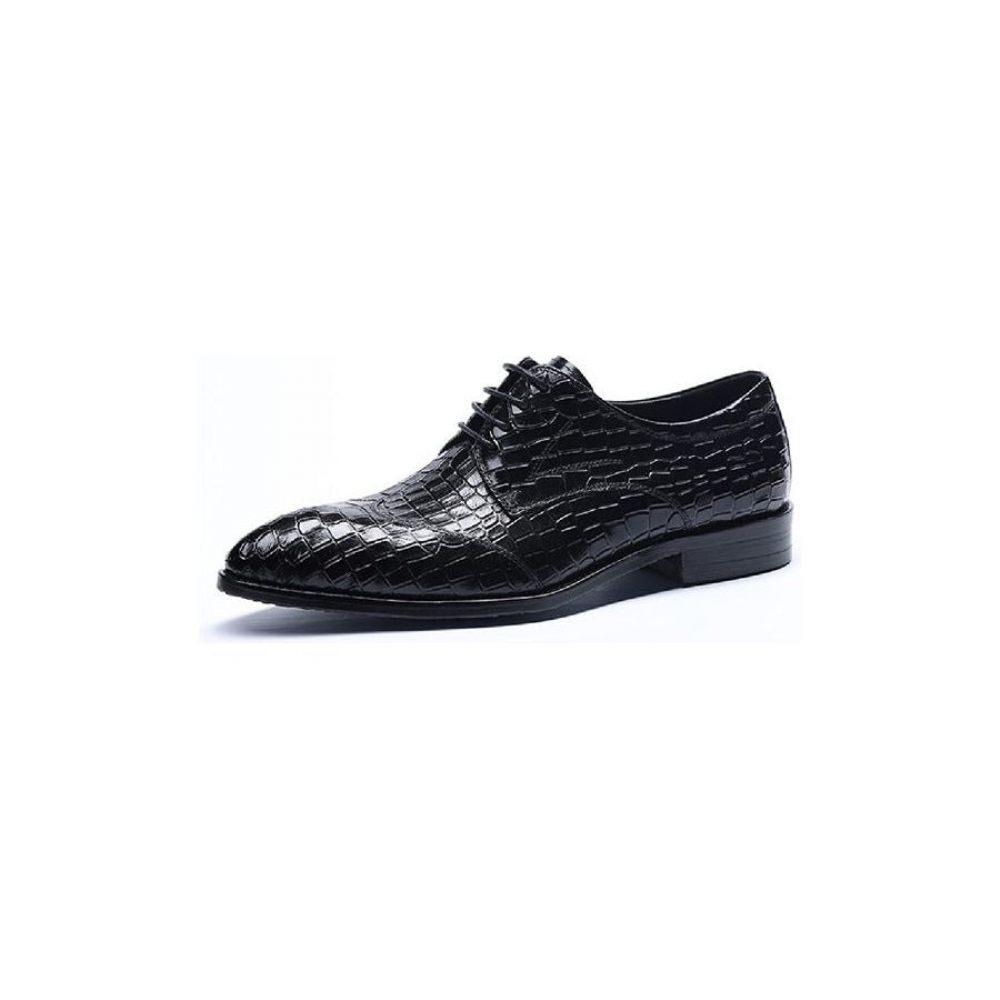 Chaussures Formelles Pour Hommes Habillées Richelieu - Noir