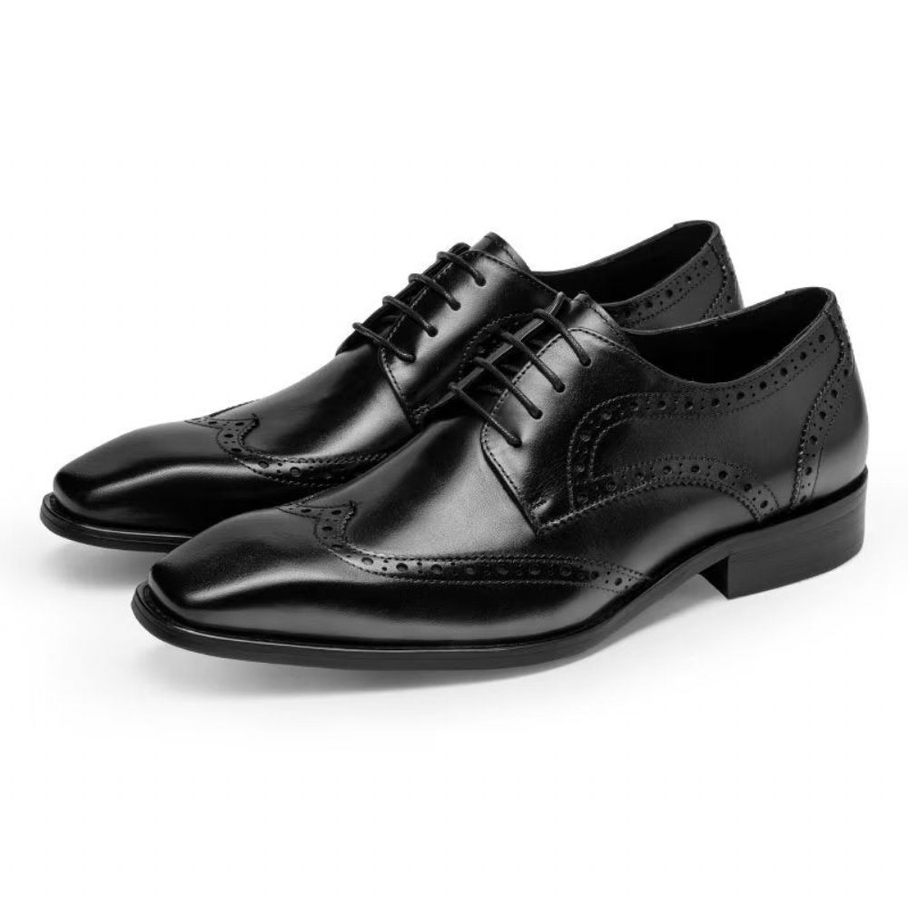 Chaussures Formelles Pour Hommes Habillées Richelieu - Noir