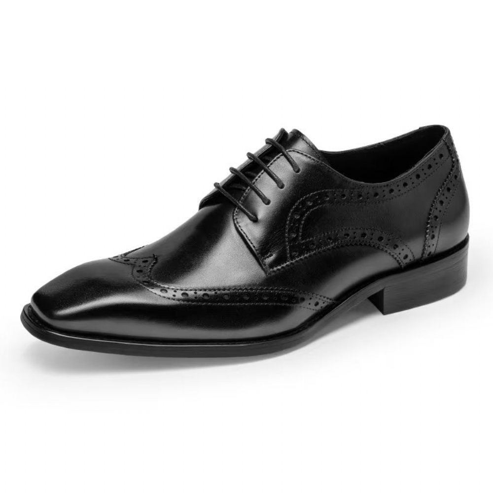 Chaussures Formelles Pour Hommes Habillées Richelieu - Noir