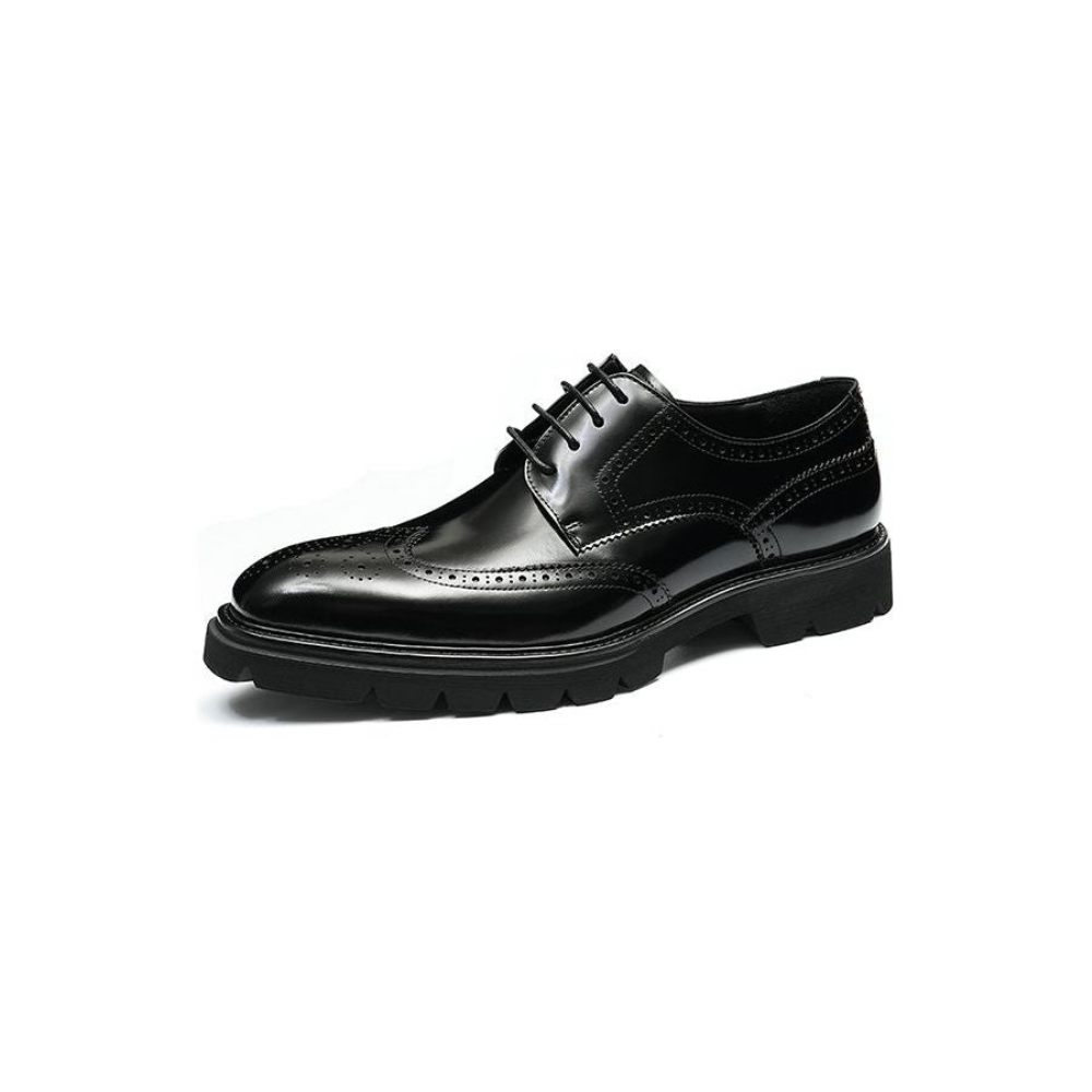 Chaussures Formelles Pour Hommes Habillées Richelieu Luxe Oxford