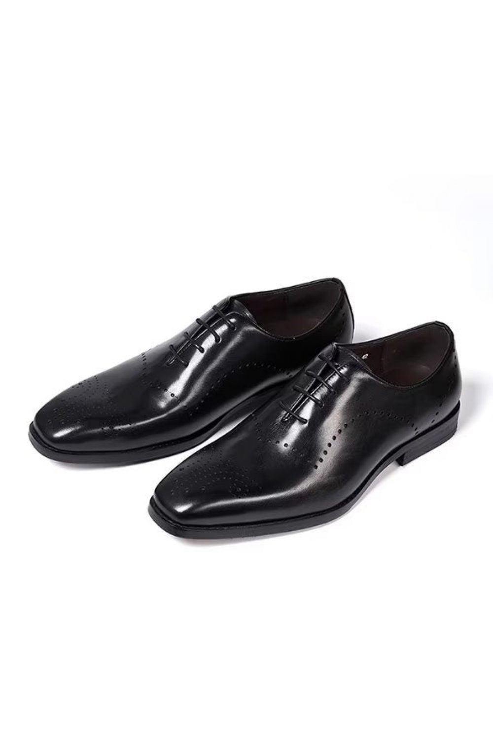 Chaussures Formelles Pour Hommes À Lacets Cuir Chic Professionnel