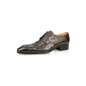 Chaussures Formelles Pour Hommes Mariage Cuir Brogue Sur Mesure Élégantes