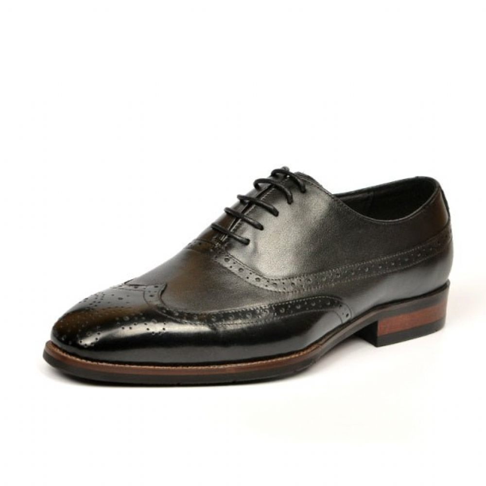 Chaussures Formelles Pour Hommes Mariage À Lacets - Noir