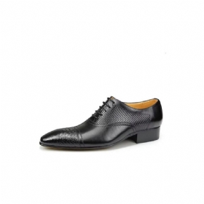 Chaussures Formelles Pour Hommes Mariage À Lacets Cuir Brogue Personnalisées Élégantes