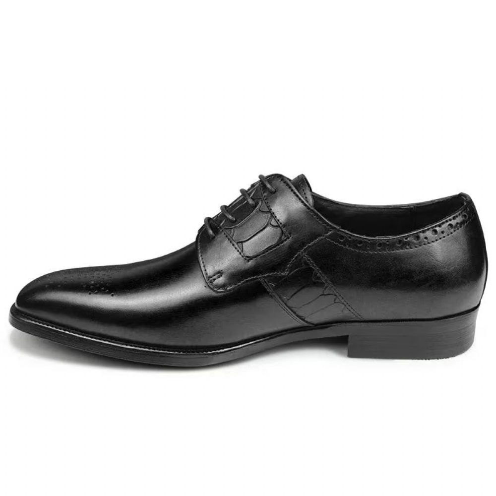 Chaussures Formelles Pour Hommes Mariage À Lacets Personnalisées