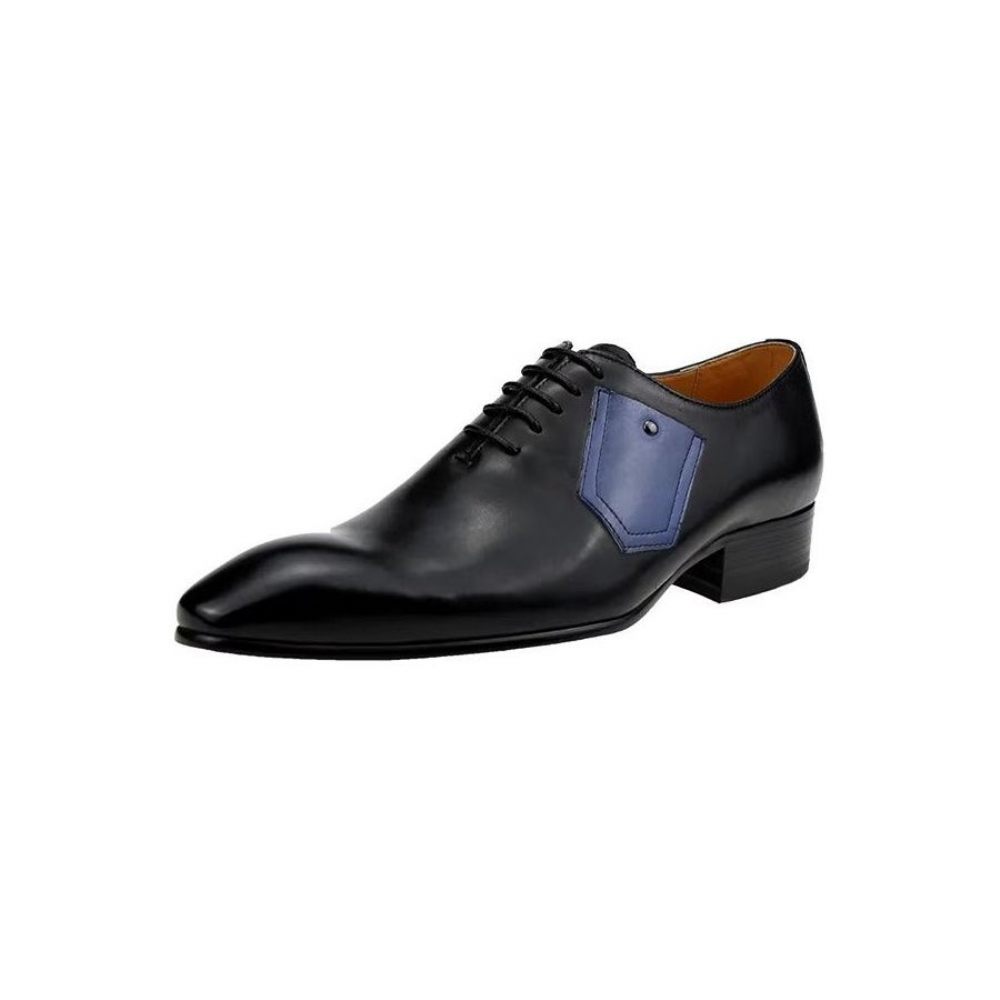 Chaussures Formelles Pour Hommes Mariage Personnalisées À Lacets