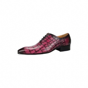 Chaussures Formelles Pour Hommes Mariage Richelieu À Lacets