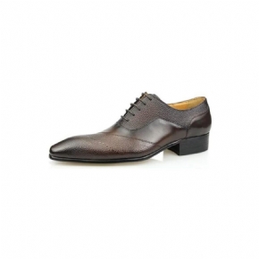 Chaussures Formelles Pour Hommes Mariage Richelieu À Lacets