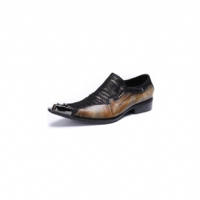 Chaussures Formelles Pour Hommes Mocassins Habillés Exotiques Eleganza