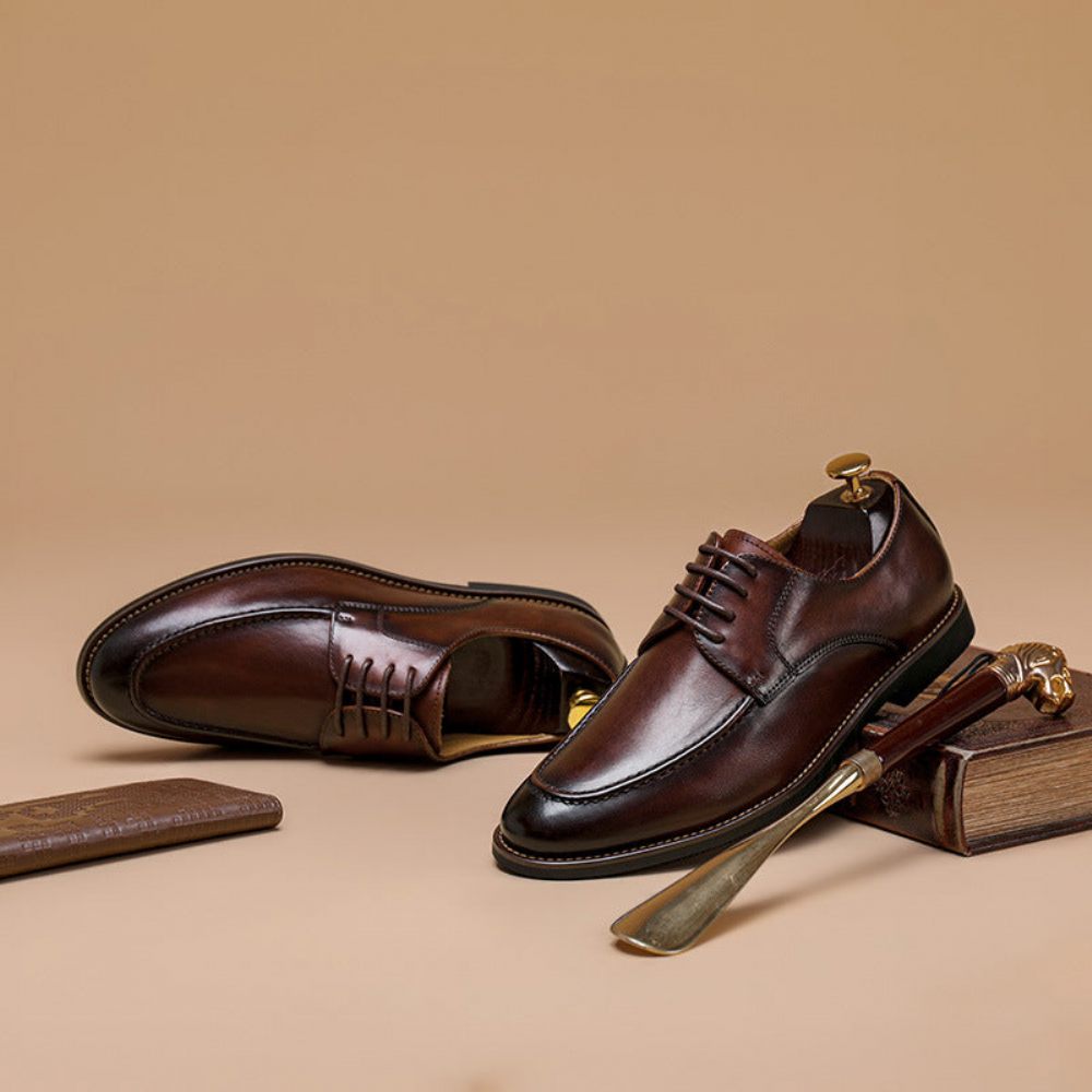 Chaussures Formelles Pour Hommes Mocassins Mariage - Café