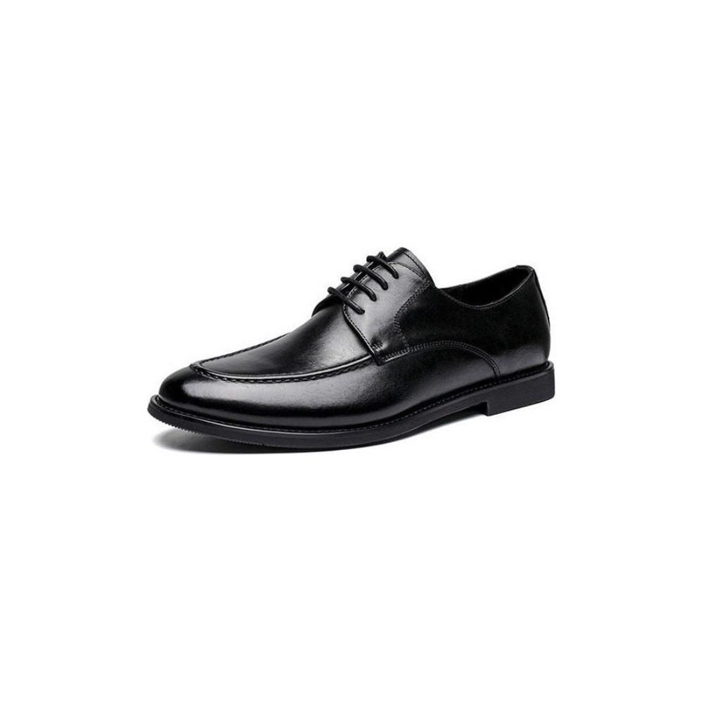 Chaussures Formelles Pour Hommes Mocassins Mariage - Lacets Noirs