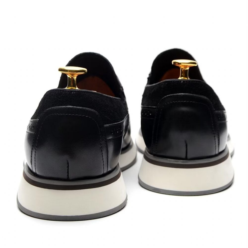 Chaussures Formelles Pour Hommes Mocassins Modernes Et Confortables - Noir