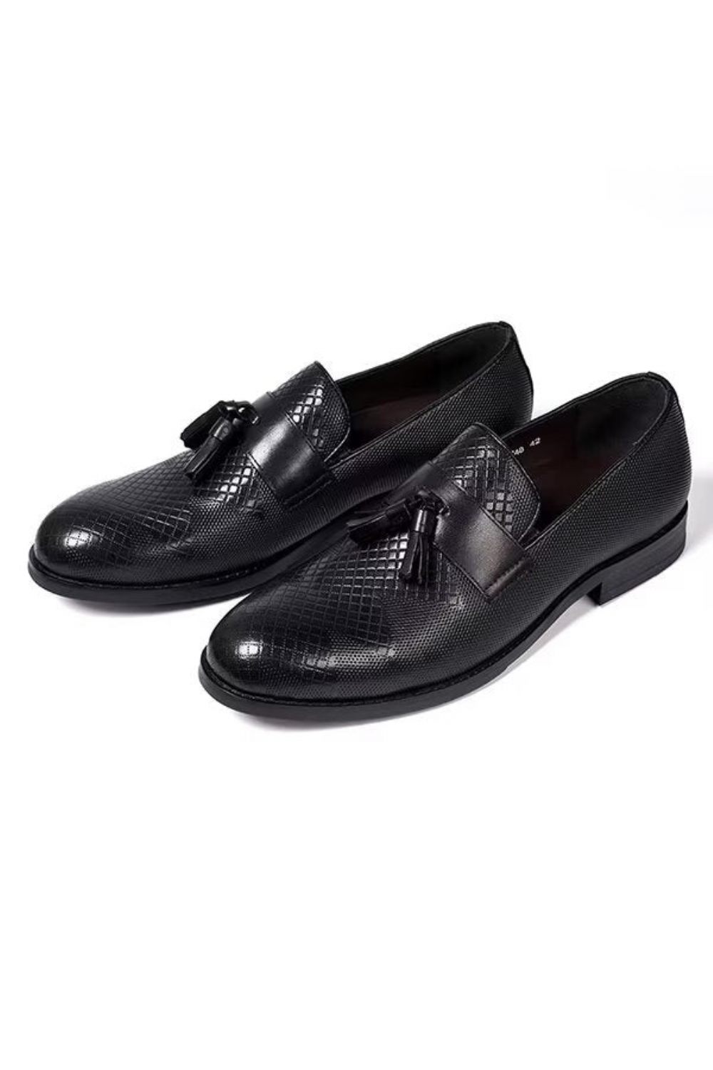 Chaussures Formelles Pour Hommes Modern Elite Leather Dress Essentials - Noir