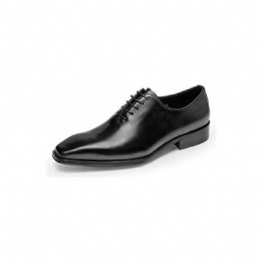 Chaussures Formelles Pour Hommes Oxford À Motif Lisse Opulent