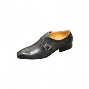 Chaussures Formelles Pour Hommes Richelieu Mariage Cuir Véritable Modish