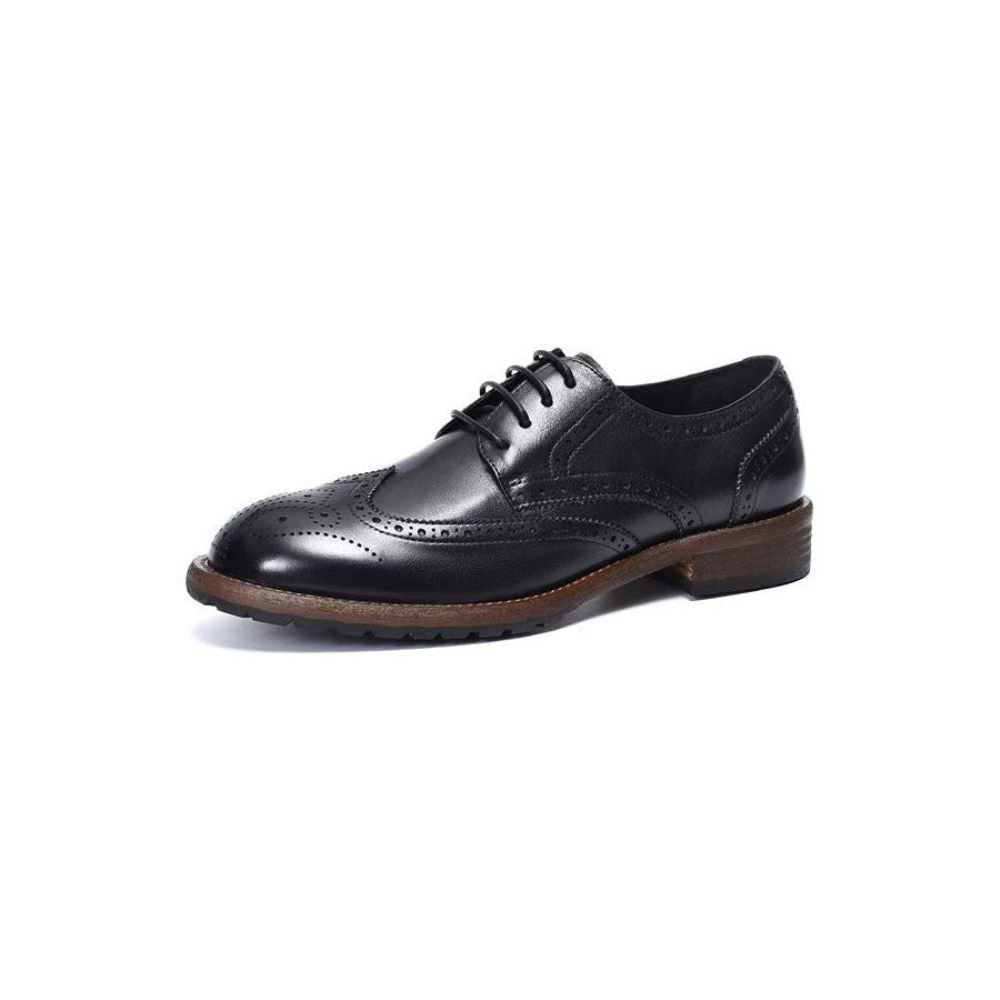 Chaussures Formelles Pour Hommes Richelieus Exquis