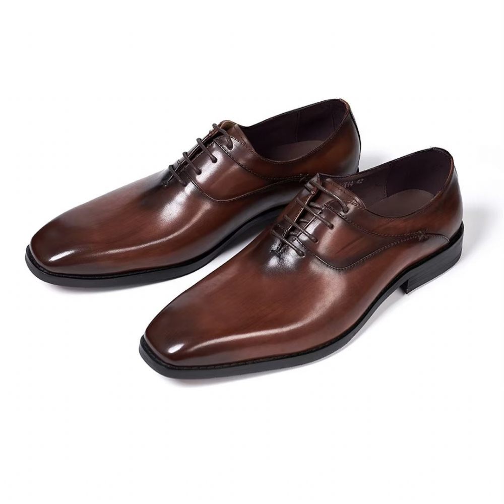 Chaussures Formelles Pour Hommes Sartorial Splendor Dress Footwear - Marron