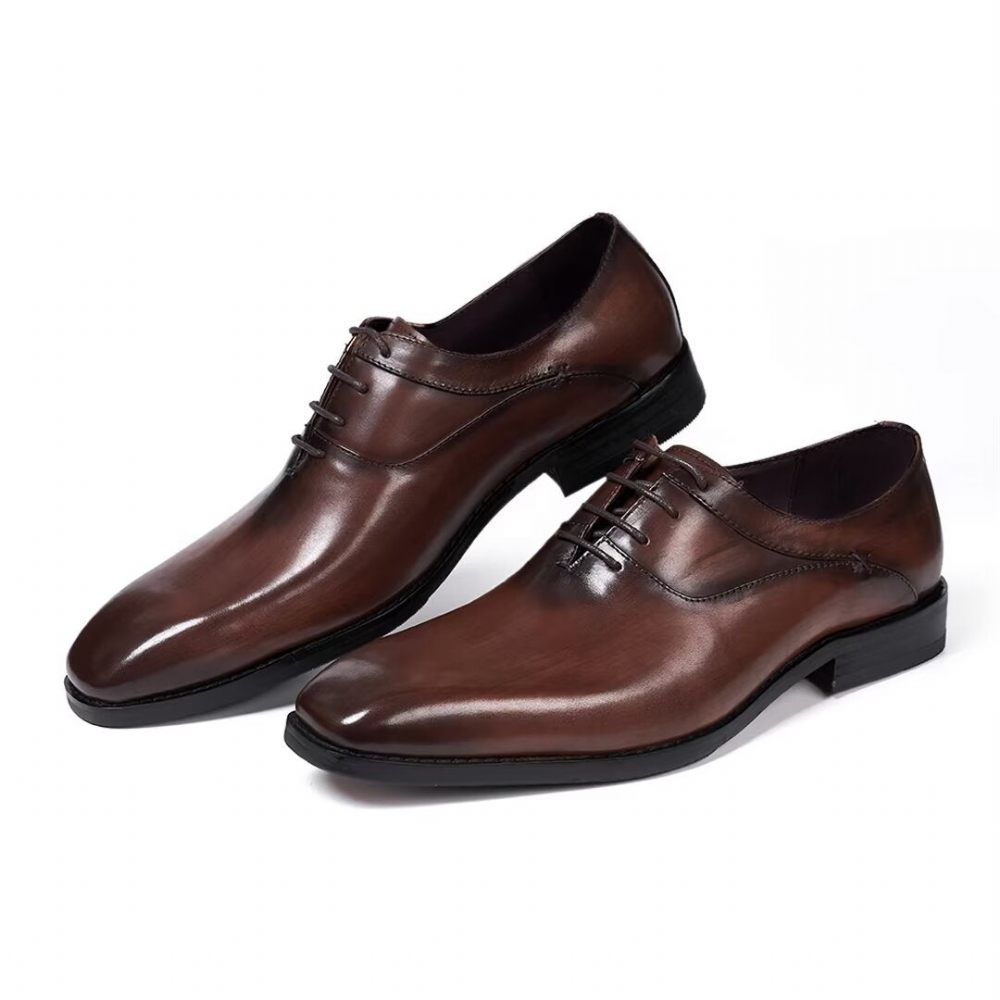 Chaussures Formelles Pour Hommes Sartorial Splendor Dress Footwear - Marron