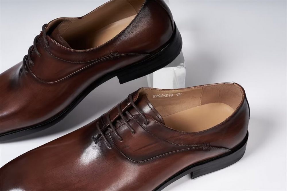 Chaussures Formelles Pour Hommes Sartorial Splendor Dress Footwear - Marron