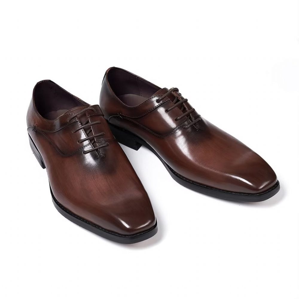 Chaussures Formelles Pour Hommes Sartorial Splendor Dress Footwear - Marron