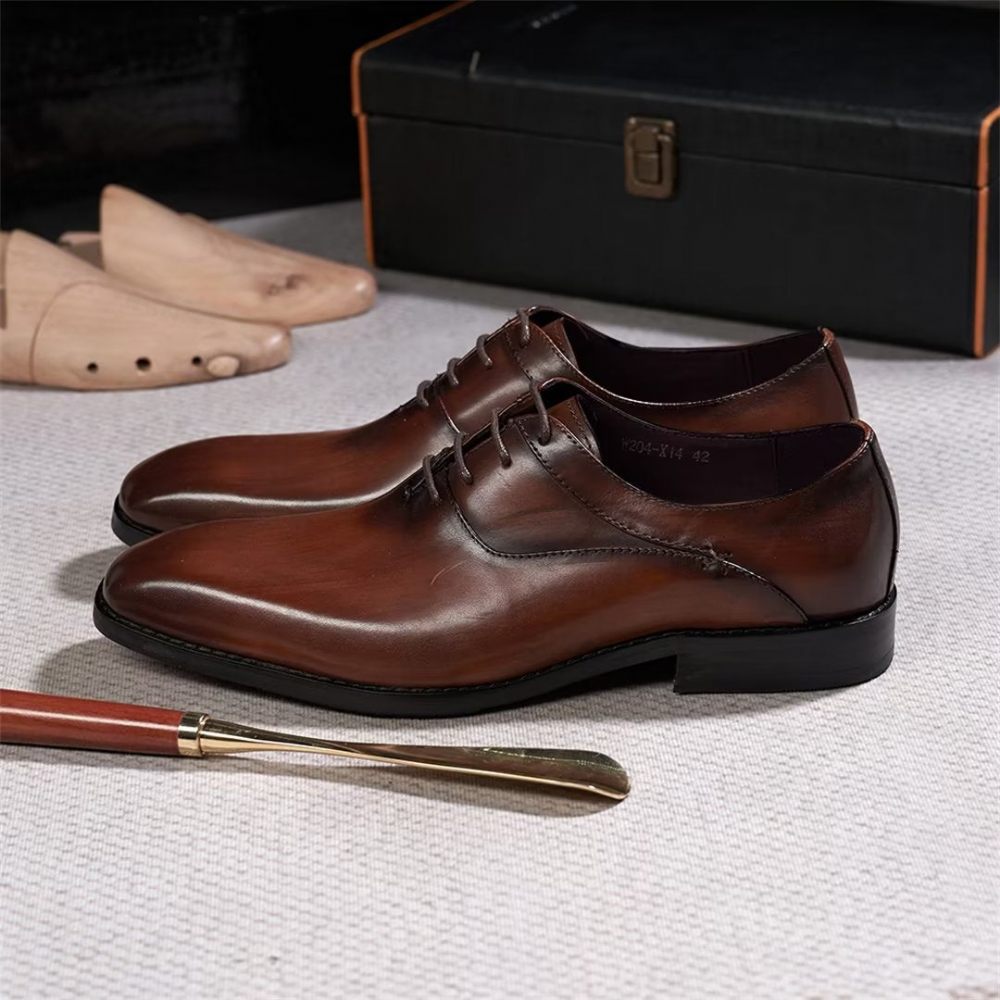 Chaussures Formelles Pour Hommes Sartorial Splendor Dress Footwear - Marron