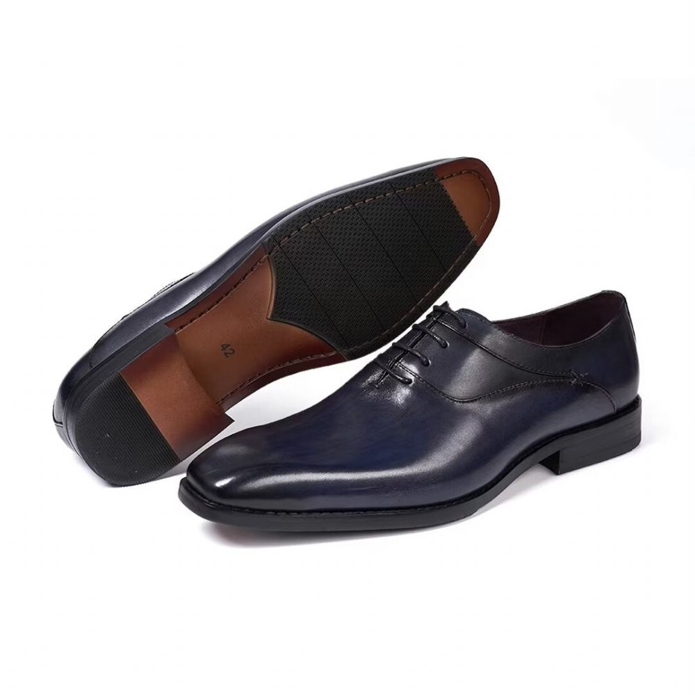 Chaussures Formelles Pour Hommes Sartorial Splendor Dress Footwear - Bleu