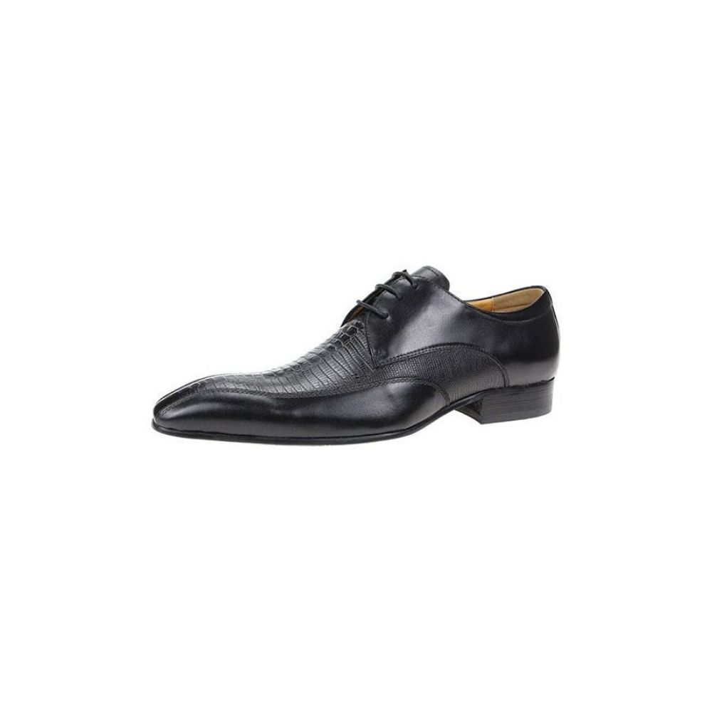 Chaussures Habillées Chics Croctex Pour Hommes Derby À Bout Pointu