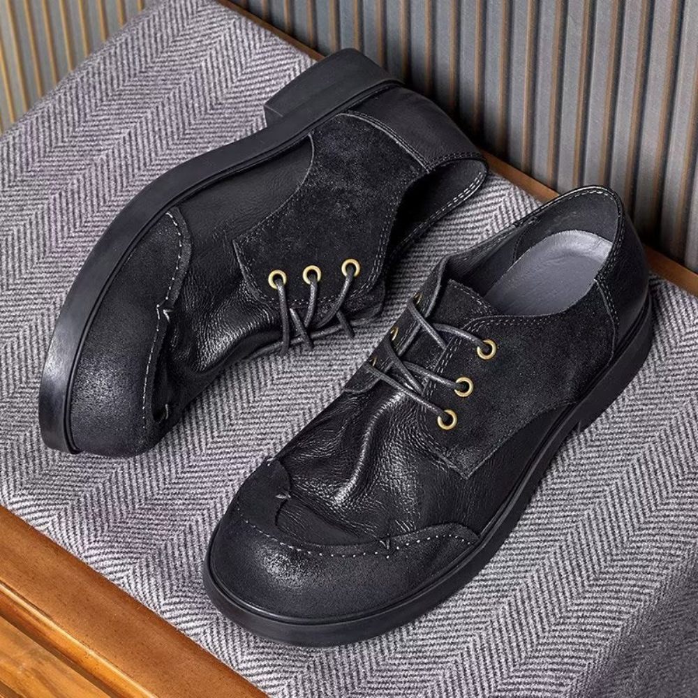 Chaussures Habillées Cuir Pour Hommes - Noir