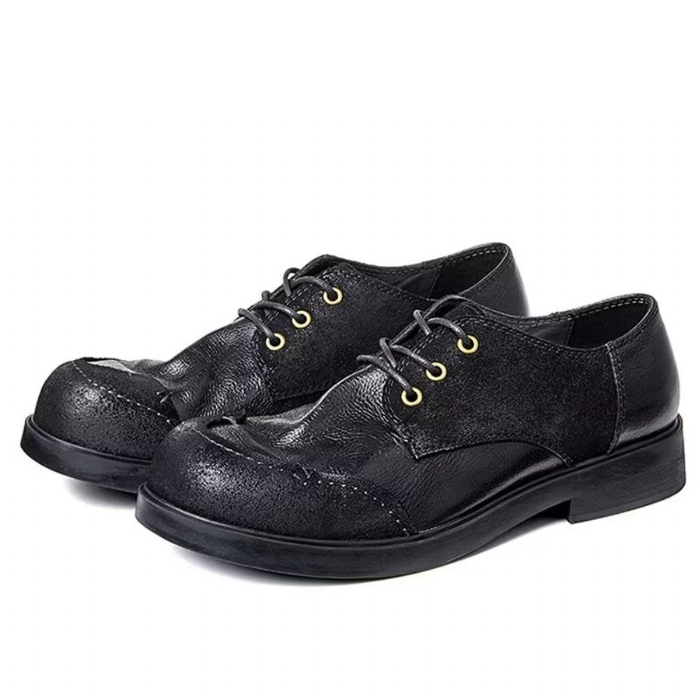 Chaussures Habillées Cuir Pour Hommes - Noir