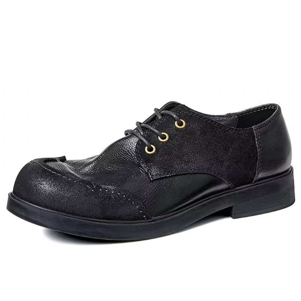 Chaussures Habillées Cuir Pour Hommes - Noir