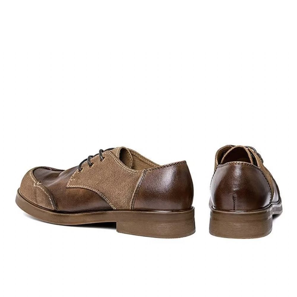 Chaussures Habillées Cuir Pour Hommes - Café