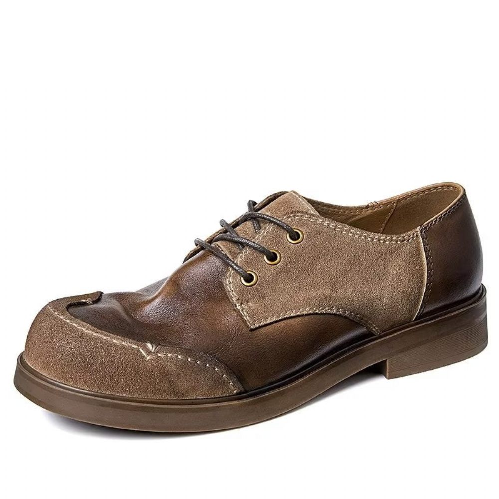 Chaussures Habillées Cuir Pour Hommes - Café