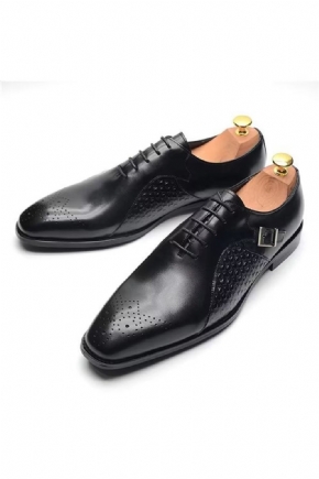 Chaussures Habillées Cuir Précision Pointues Pour Hommes