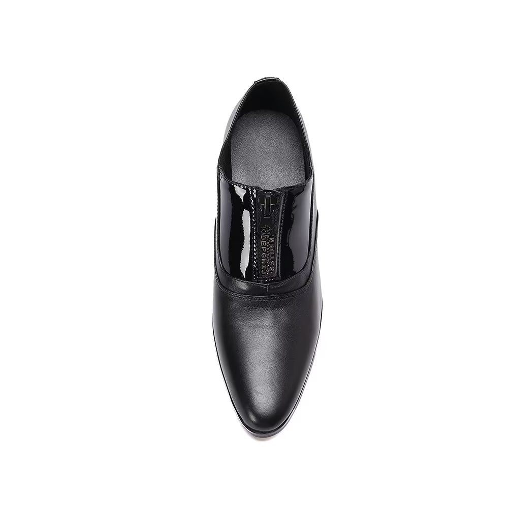 Chaussures Habillées Élégantes À Bout Pointu Pour Hommes - Noir 1