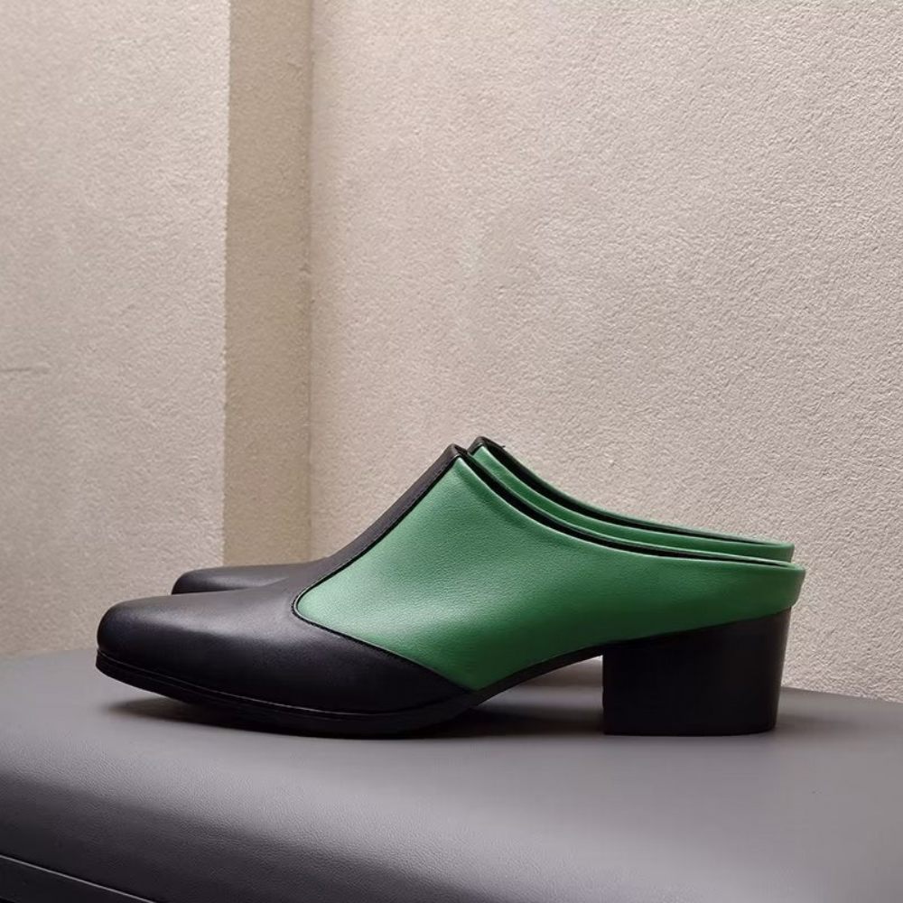 Chaussures Habillées À Enfiler Pour Hommes - Noir