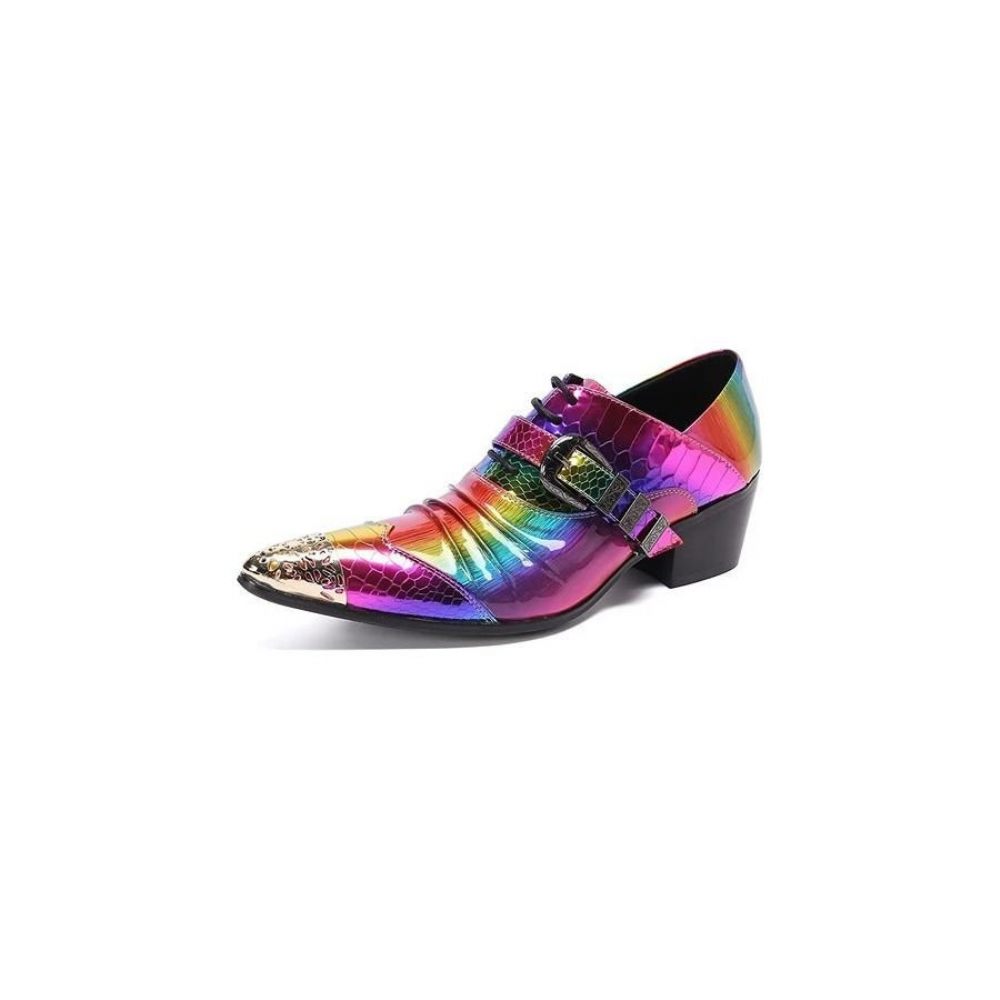 Chaussures Habillées Exotiques Pour Hommes - Multicolore