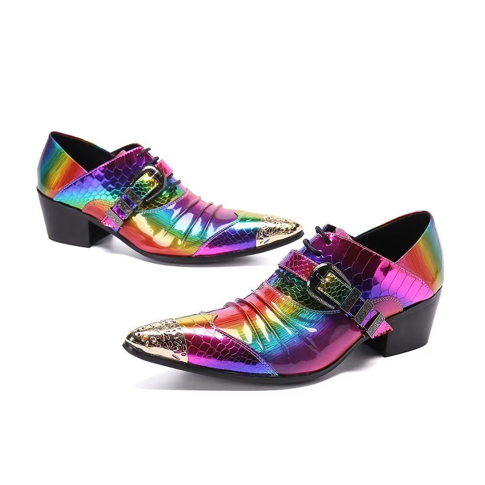 Chaussures Habillées Exotiques Pour Hommes - Multicolore