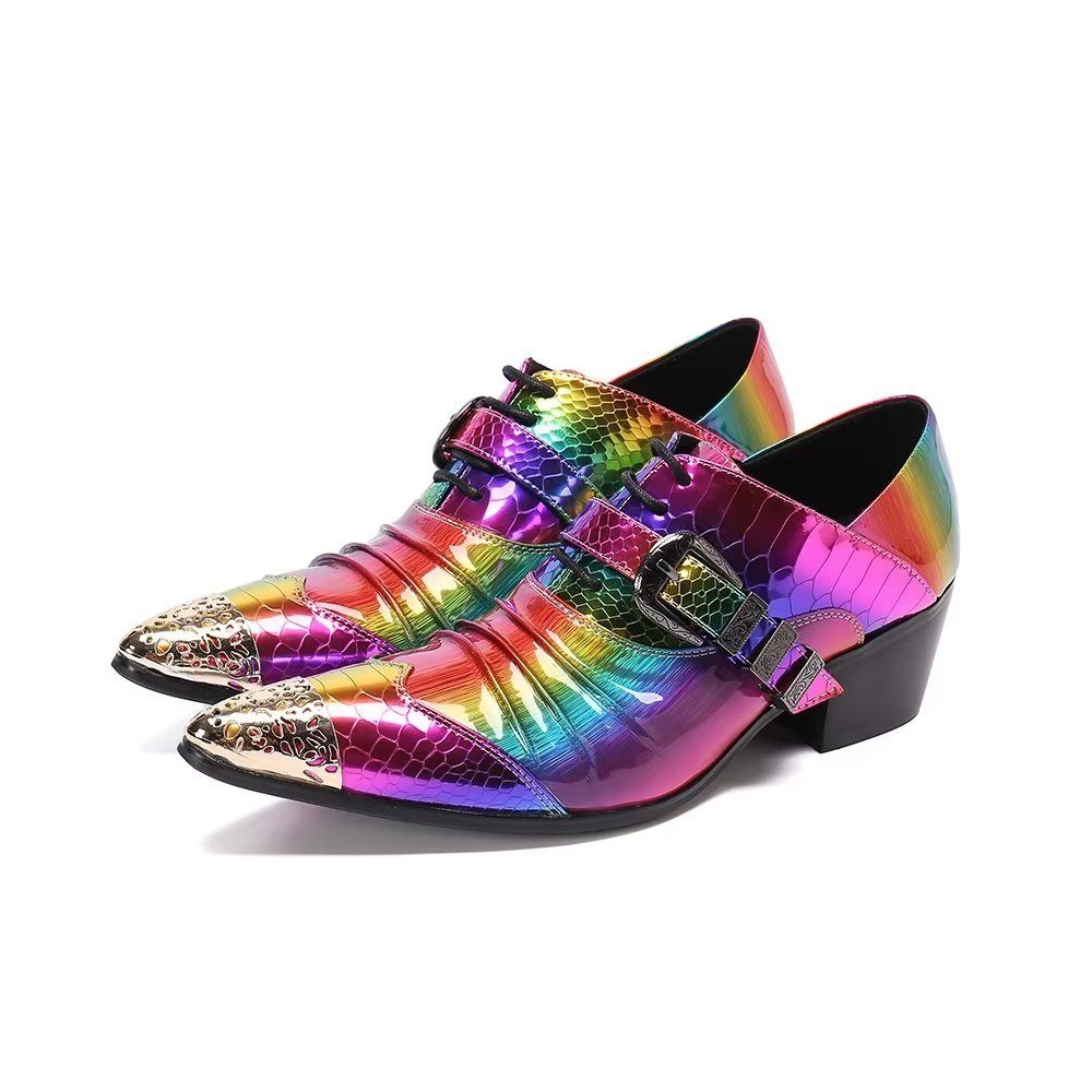 Chaussures Habillées Exotiques Pour Hommes - Multicolore