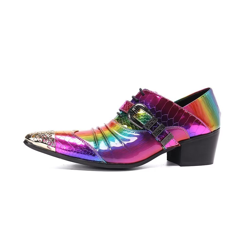 Chaussures Habillées Exotiques Pour Hommes - Multicolore