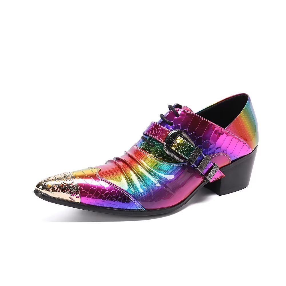 Chaussures Habillées Exotiques Pour Hommes - Multicolore