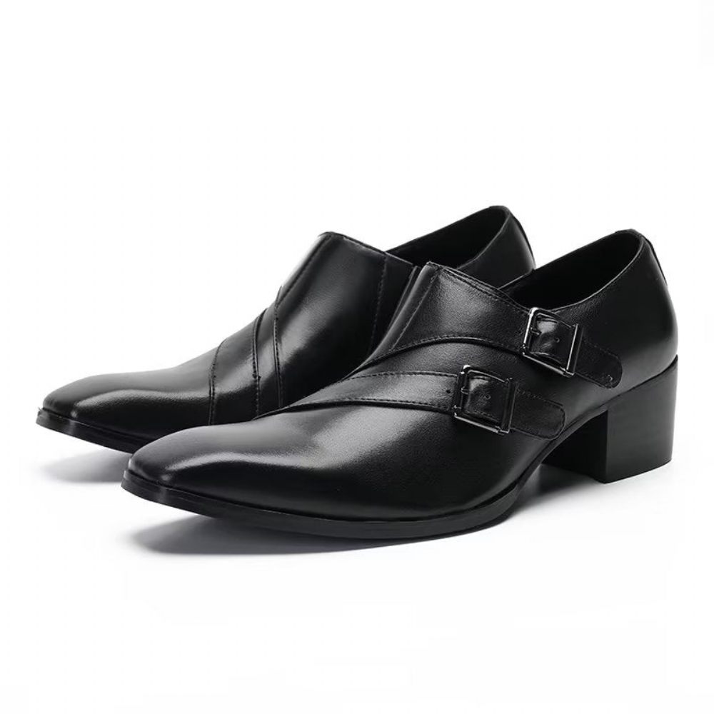 Chaussures Habillées Exotiques Pour Hommes - Noir